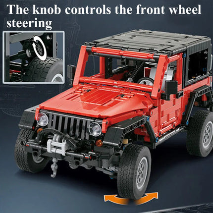 1287 Piece Bricks MOC Off-Road Vehicle Car Set Technical City Model Building Block Kids Toys For Boy Girl Birthday Gifts