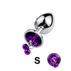 round S purple