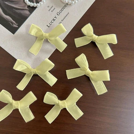 6Pcs/lot    Bowknot Hair Clip Fashion Sweet Ballet Cute Girl Barrettes  Lace Hairpin Girls Hair Accessories