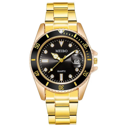 Fashion Watch Casual Clock Montre Homme Business Men Quartz Watch Calendar Green Water Wok Ghost Sport Men Wristwatch