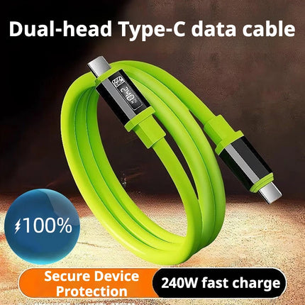 0.3m/1m/2m/3m 240W Fast Charging USB to Type-C, Type-C to Type-C Data Cable, Compatible with Huawei, Xiaomi, Samsung, OPPO, VIVO