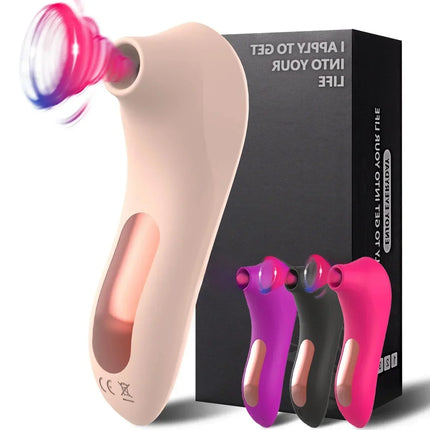 Powerful Clit Sucking Vibrator for Women Nipple Clitoris Sucker Stimulator Female Massager Vibrating Sex Toys Goods for Adult