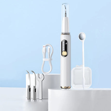 Portable Ultrasonic Dental Scaler Five Modes Of High Frequency Oral Irrigator Cleaning Dental Plaque Cleaner Tartar Remover.