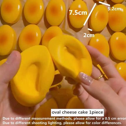Squishy Cheese Bread Slow Rebound Cheese Cake Stress Relief Sensory Fidget Toys Sweet Smell Squeeze Toys for  Anxiety ADHD