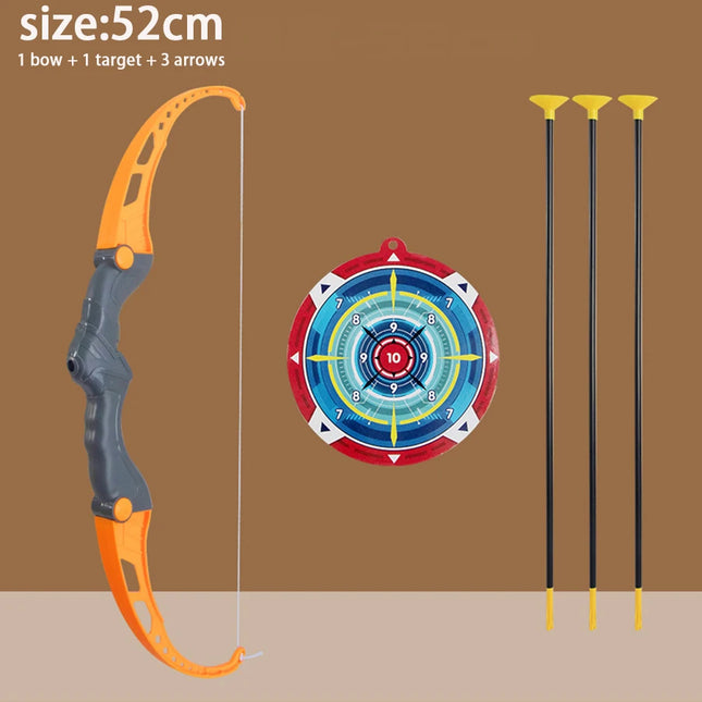 Kids Bow and Arrow Set Outdoor Archery Toys Set for Kids Ages 4-8 8-12 with Suction Cup Arrows For Kids Adult Stress Relief