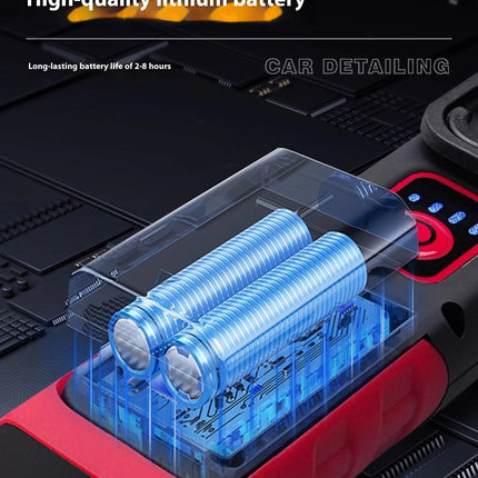 FUNAYA Portable Flashlight Car Detailing Tools Car Paint Finish Lamp Scan Swirl Magnetic Grip Multi Auto Repair Working Lights