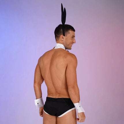 Sexy Naughty Bunny Cosplay Lingerie Set Mens Waiter Underwear Erotic Outfits Maid Porno Costumes Sexy Night Club Dance Uniform