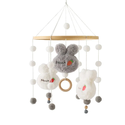 Baby Cloud Rattles Crib Mobiles Toys 0-12 Months Bell Musical Box Newborn Bed Bell Toddler Rattles Carousel For Musical Toy Gift