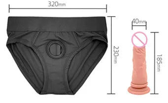 Wearable Strapon Penis for Lesbian G Spot Stimulator Dilco Panties Strap on Dildos Pants Sex Toys for Women Adult Erotic Goods