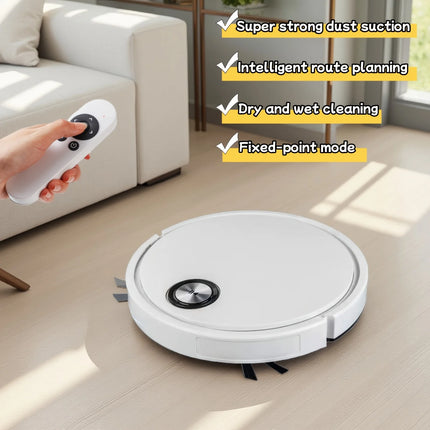 Robot Vacuum and Mop Combo, 2 in 1 Robotic Vacuum Cleaner with ，App/Remote, Strong Suction, Slim, Ideal for Hard Floor, Pet Hair