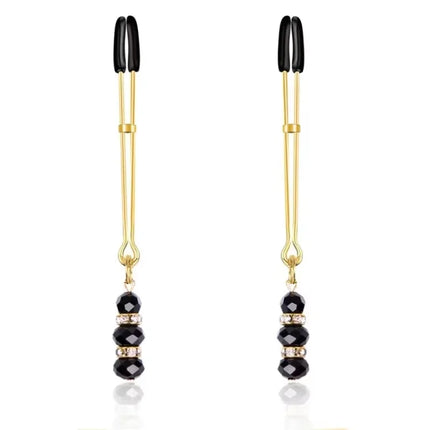 Metal Nipple Clamps Chest Clitoris Stimulation SM Restraint Small Bell Breast Clips BDSM Sex Toys Women