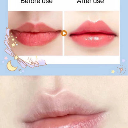 Cappuvini Lip Balm Water Light Moisturizing Hydrating Anti-Wrinkle Lip Care Korean Style Plump Lips Low Price Mirror Type Unisex Winter Essential