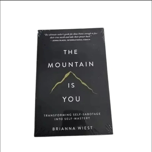 New The Mountain Is You: Transforming Self-Sabotage Into Self-mastery English Books Birthday Gifts