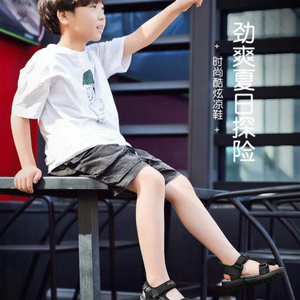 2026 Summer Kids Sandals Breathable Boys Sandals Soft Comfortable Children's Shoes Outdoor Beach Girls Lightweight Slippers