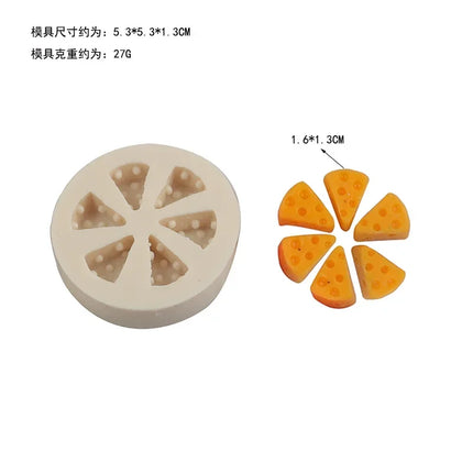 VERIDIAN Ice Cream Cone Silicone Molds Mousse Chocolate Fondant Cake Mold DIY Candle Mold Cake Decoration Baking Accessories