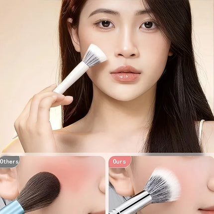 Professional Single Head Blush Brush for Ladies Makeup Honey Powder Brush Loose Powder Contour Blending Cosmetic Beauty Tools