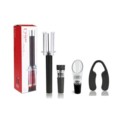 Air Pump Wine Corkscrew Bar Tools Safe Portable Stainless Steel Pin Cork Remover Air Pressure Bottle Opener Kitchen Accessories
