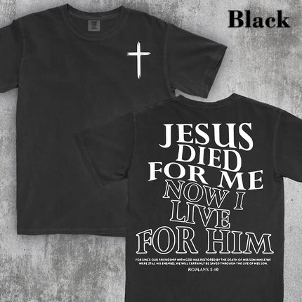 Christian T-shirts Jesus Loves You T-shirt Round Neck Summer Cotton T-shirt Camisetas Men Women Clothing Tee
