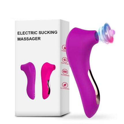 Silicone Clitoral Sucker Vibrator Oral Vacuum Powerful Sucking G Spot Stimulator Mini Size Tongue Licking Nipple Stimulator