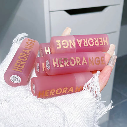 [T81]1Pc HERORANGE Mirror Gloss Lip Gloss Mirror Water Gloss Long-Lasting Not Easy To Fade, Film Formation Transparent Lip Paste