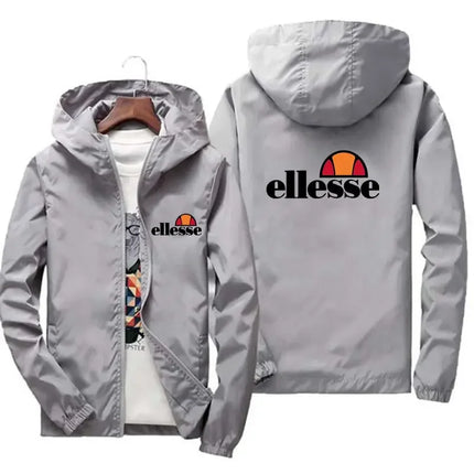 Spring Autumn New Windbreaker Mountaineering Raincoat Printed Letters Men's Jacket Coat Fashion Outdoor Sports Casual Thin Jacke