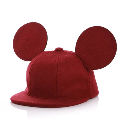 2025 Men's and Women's  Baseball Caps, Children's Hats, Hip-hop Hats, Mouse Ears Cap, Outdoor Play Hats, Warm Casual Cap