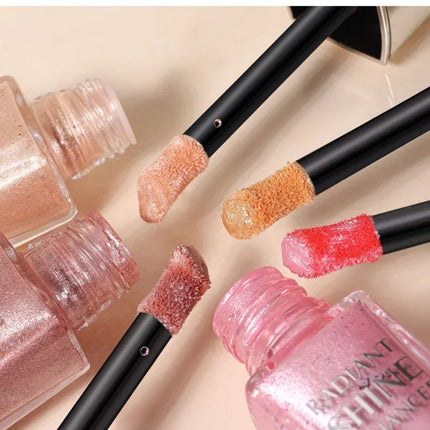  Liquid Highlighter Starlight Liquid Fine Sparkle for Face Body Long-Lasting Glow for Stage Festival & Photography Makeup