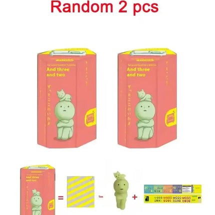 S Angel Party Blind Box Hippers Living Series Recorative Mini Figure Doll Christma Toys Gift Cute Noctilucent Decoration Doll