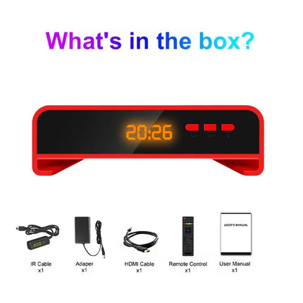 USB PVR FTA Digital Koqit V5H Mini Satellite TV Receiver Smart Meecast DVB-S2 H.265 Hevc Satellite Receiver Full HD 1080P