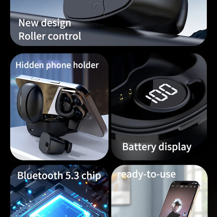Hellodigi JX-12 Roller Fingertip Ring Remote Control Wireless Bluetooth Mobile Selfie Mice Video Automatic Page Turner Browsing