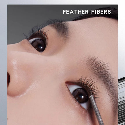 MACKANDY New Steel Pipe Black Technology Mascara Upgrade Non-Clumping Smudge-Proof Long Lasting No-Flake Waterproof Mascaras