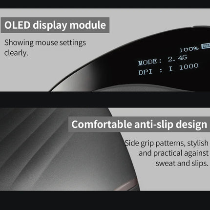Lefon 2.4G Ergonomic Mouse Vertical Wireless Mouse Rechargeable Gaming Mice for PC Laptop MacOS Office F35C/F35B/F35 버티컬 마