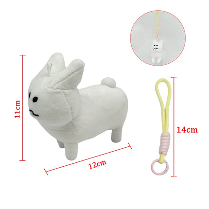 TreasuringU New 30cm Chance Plush Toys Cute Cartoon Rabbits Stuffed Dolls Slasher Game Plushie For Boy Girl Birthday Gifts