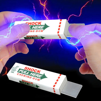 Electric Shock Joke Chewing Gum Magic Prank Toy for Street Jokes Chewing Gum Prank Toy Gift Gadget Stress Reliever Toys