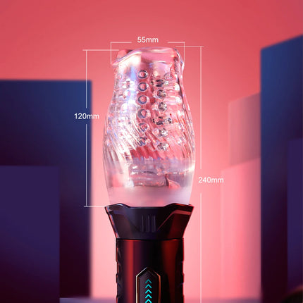 Automatic Electric Piston Rotating Sucker Male Blowjob Masturbator Cup Vagina Dildo Real Oral Vibrator Sex Toys for Men Machine