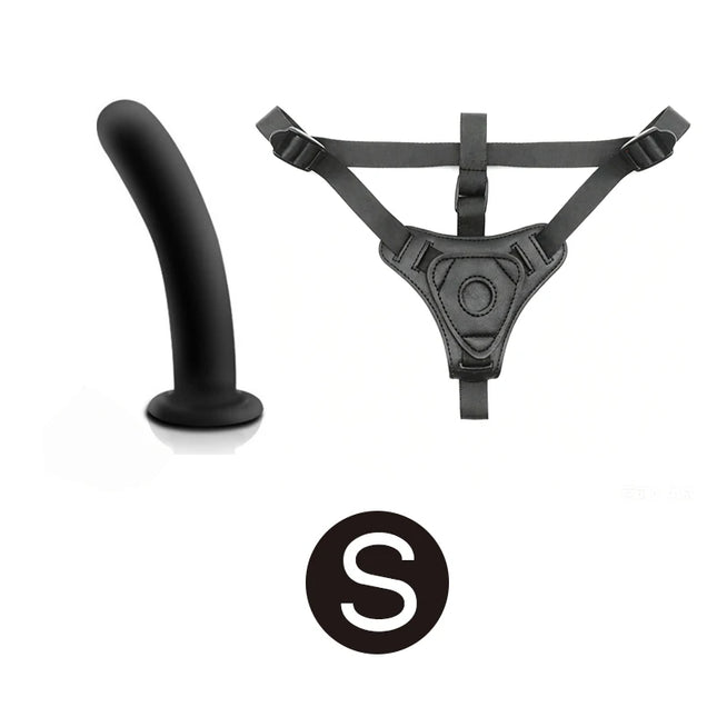 Adult Supplies Sex Toy Wearable Dildo Realistic Sex Toy For Lesbian Women Couples Dildo Strap On Penis Suction Cup Anal Plug