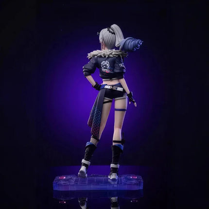Honkai: Star Rail Figure Silver Wolf Anime Figure Blow Bubbles Silver Wolf Figurine Model Statue Doll Collection Game Toys Gift