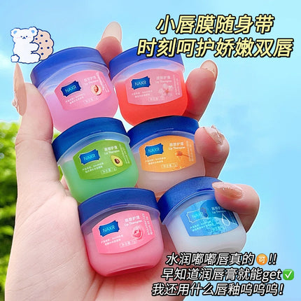6 Pieces Set Vaseline Lip Balm Moisturizing Lip Mask Repairing Lips for Men and Women Fade Lip Lines Korea Lip Cream