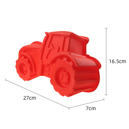 Food Grade 3D Silicone Bakeware Molds Tractor Locomotive Shape Cake Fondant Baking Molds Baking Pans Moulds DIY Cake Chocolate