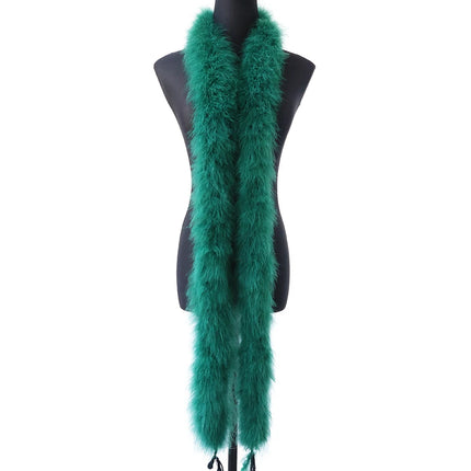 2M Soft Turkey Marabou Feather Boa 11-50g for Scarf Clothing Christmas Tree Decor Shawl Craft Costume Wedding Dress Plume Boas