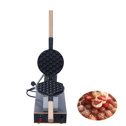 Commercial Electric Bubble Egg Waffle Maker Machine 110V 220V Hong kong Eggettes Waffle Making Cake Oven