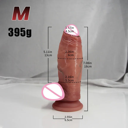 Huge Thick Dildo Big Dick Sex Toy for Women Soft Silicone Anal Big Penis With Super Suction Cup Female Masturbation Sex Products