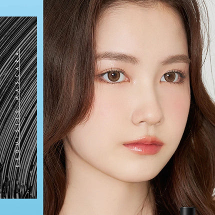 Black Thick eye black Lengthened Waterproof Sweat proof Long Lasting Mascara Setting Cream Party Curly Thick Volume Eyelashes