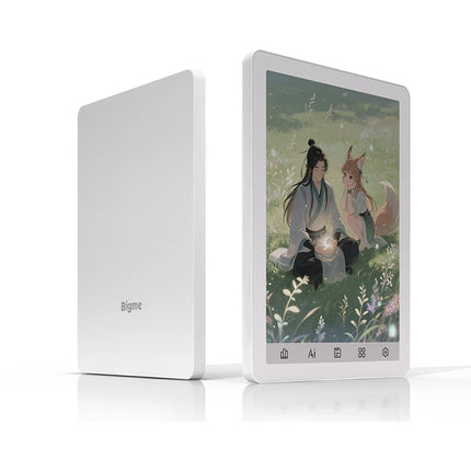 Bigme E-book Reader B6, 6-inch e-ink electronic book, 36-level front light, Android 14 OS built-in Google Play, 4+64GB ereader