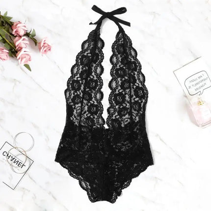 Women's underwear Summer Hot Women  Garters Transparent Costumes Women's Underwear Set Sleepwear