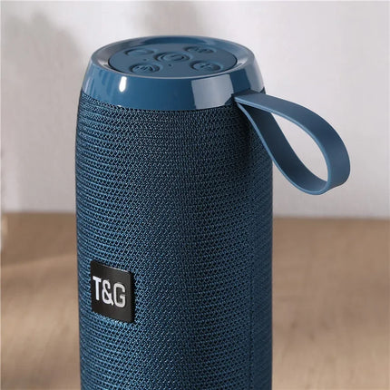 TG106A Audio Bluetooth Heavy Bass Speaker Outdoor Portable Fabric Speaker Mini TF Card Subwoofer AUX USB Stereo Bass Loud Speake