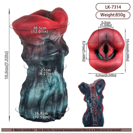 GEEBA safer sex products Male Masturbator Silicone Alien Monster Penis Sleeve Adult Sex Toy for Men Fantasy Pocket Pussy Stroker