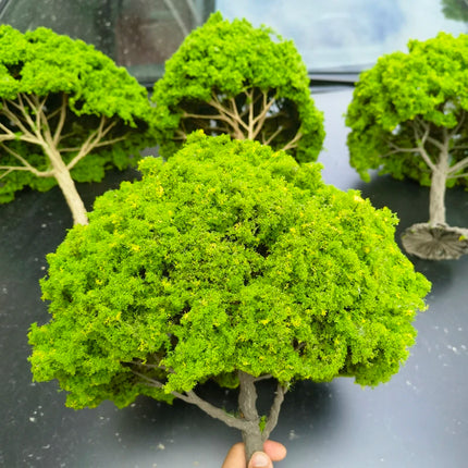 35/40cm 1/18 scale Simulated Wire Tree Model Miniature Model Tree G scale Train Railway Layout Landscape Garden Dollhouse Decora