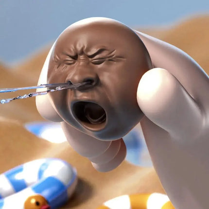 Funny Expressions Water Sprayer Toy Yawning Little Head Gags Practical Jokes Toy Water-Sprinkling Toy Kids Gifts