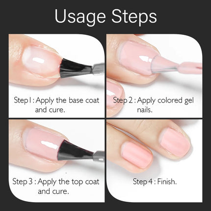 Rainbow Ghini 37Color Base Coat TPO/HEMA Free 15ml Fine Glitter Gel Polish For Manicure Nails Semipermanent Art Nail Supplies
